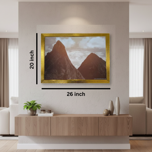 Dual Mountain Painting