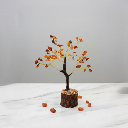 Carnelian Crystal Tree