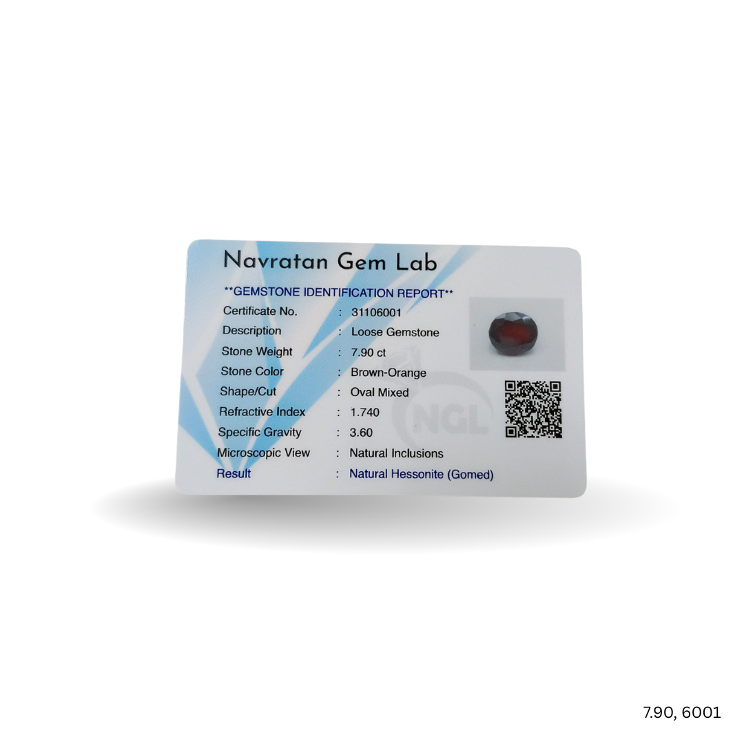 7.90 CARAT GOMEDA (GRADE A)