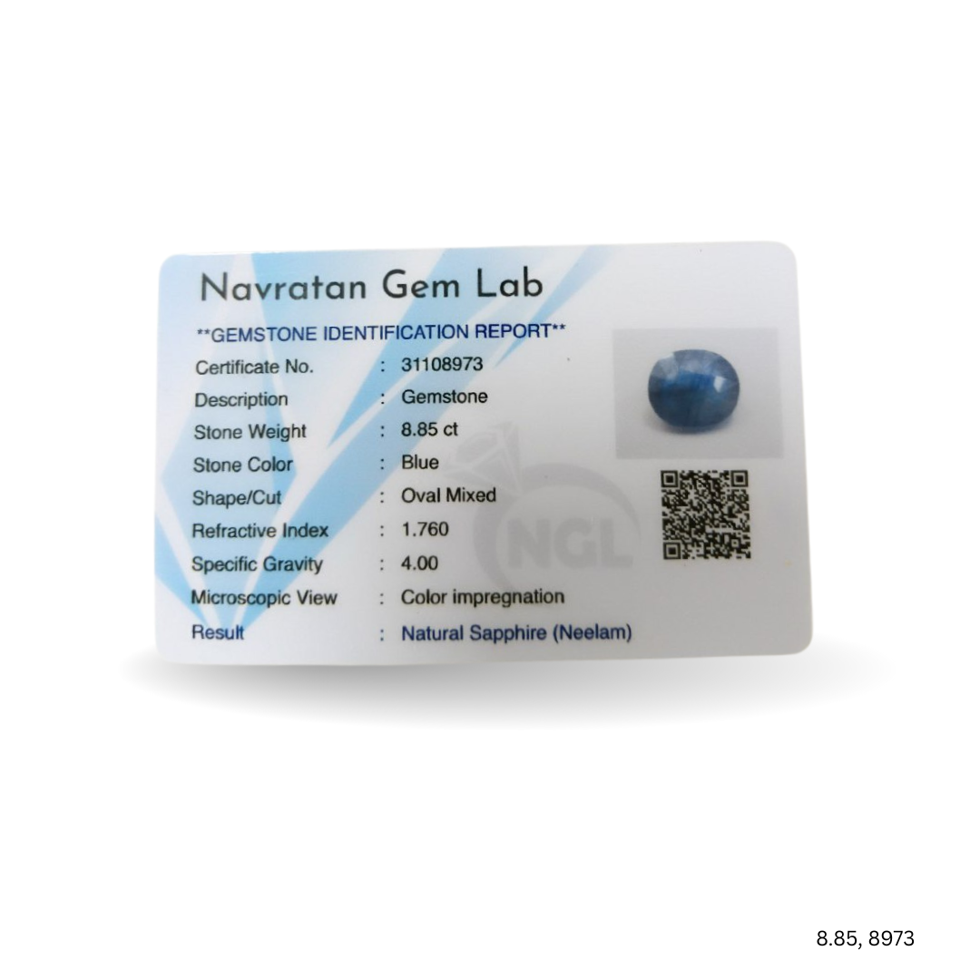8.85 CARAT NEELAM (GRADE A)