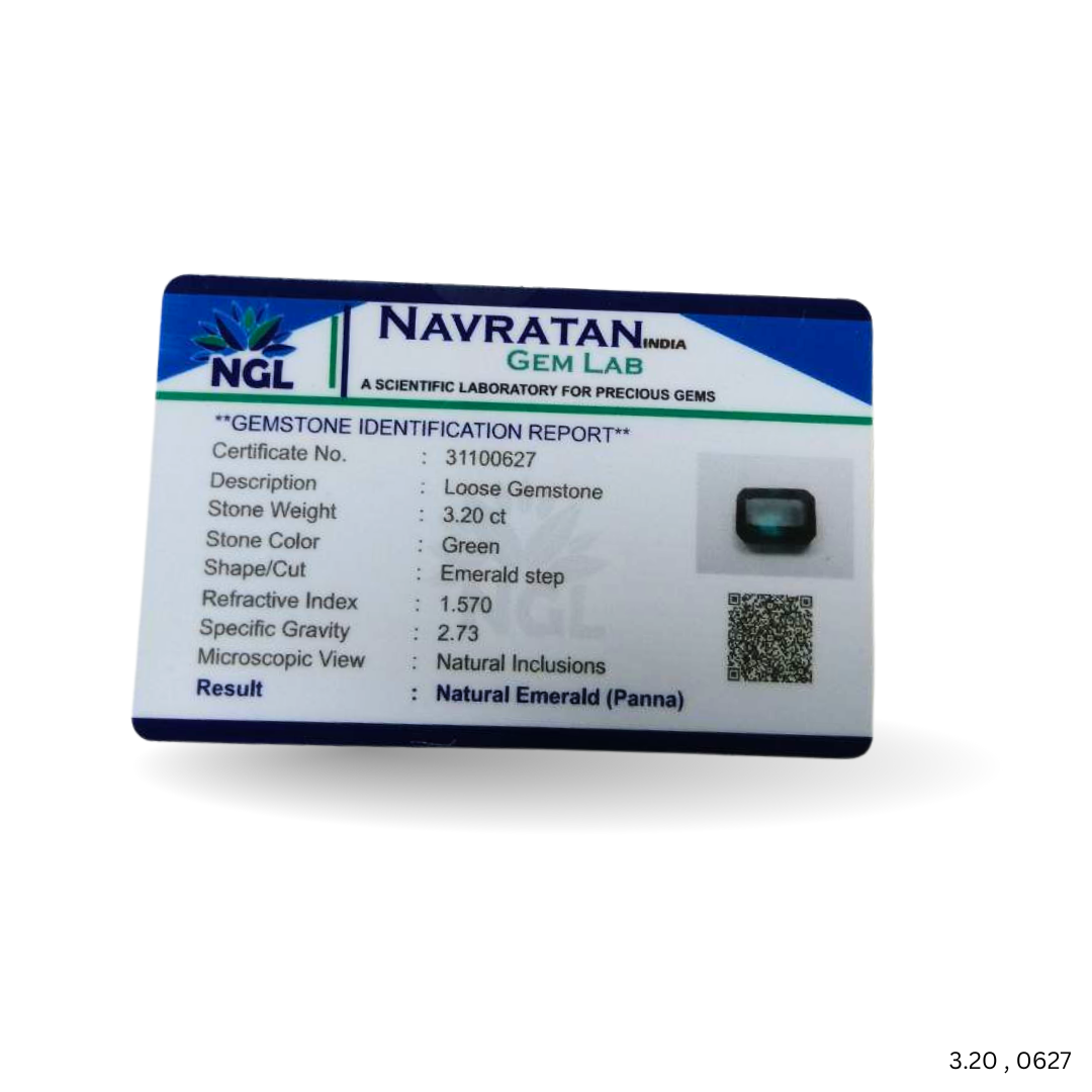 3.20 CARAT PANNA (GRADE A)