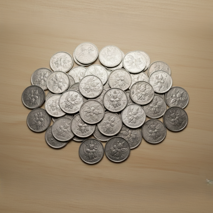 Lead Shani Coin ( Set of 108 )