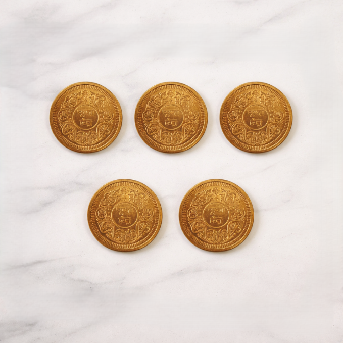 Copper Coin ( Set of 5 )
