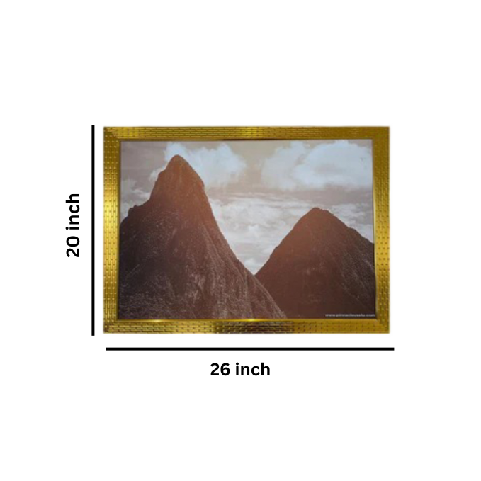 Dual Mountain Painting