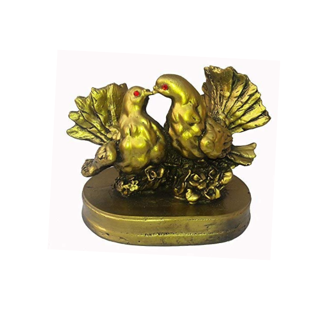 Golden Loving Birds