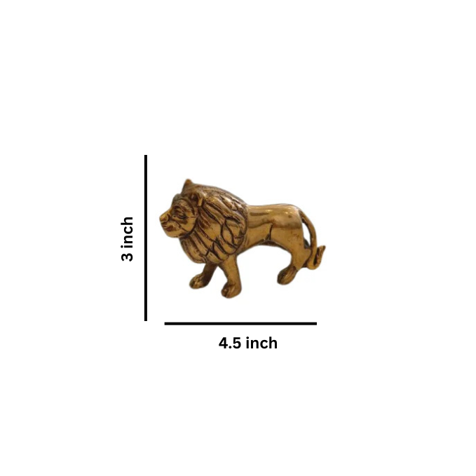 Brass Small Lion