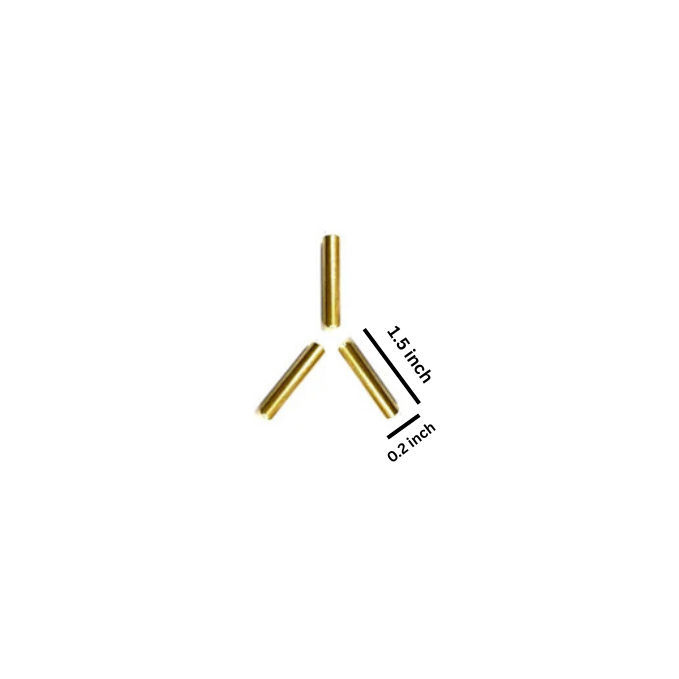 Cylindrical Brass Stud