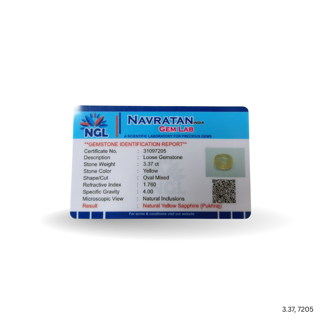 3.37 CARAT PUKHRAJ (GRADE A)