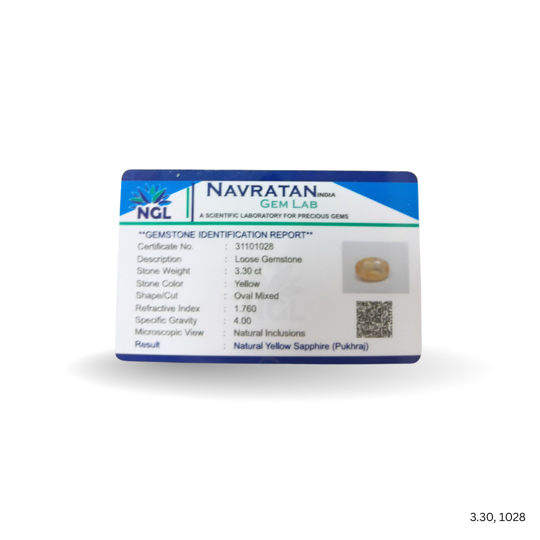 3.30 CARAT PUKHRAJ (GRADE A)