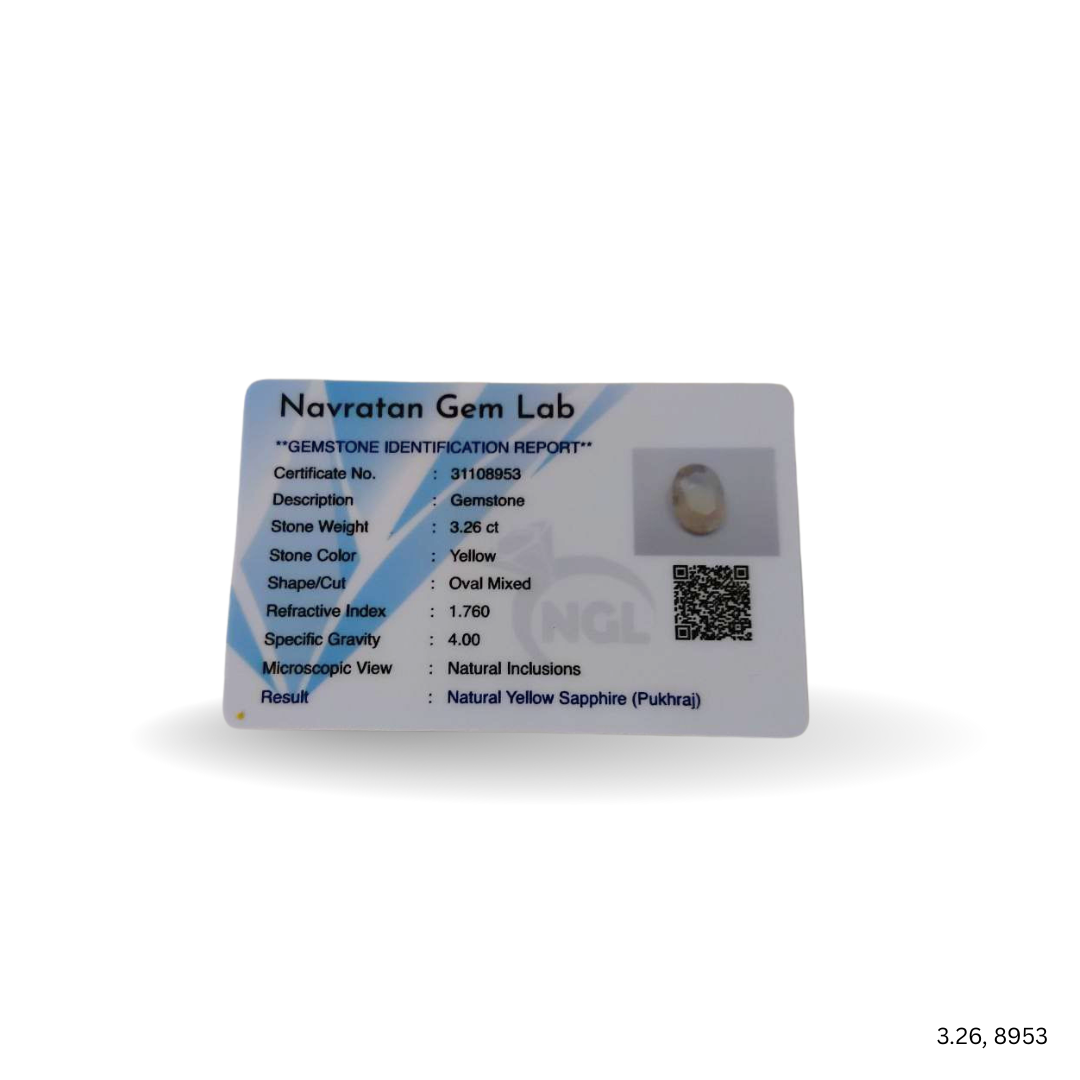 3.26 CARAT PUKHRAJ (GRADE A)