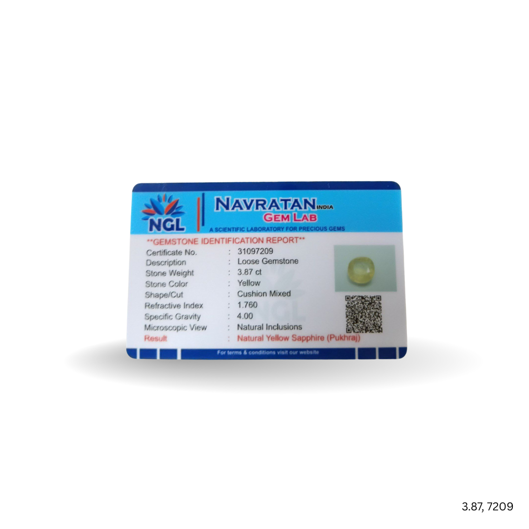 3.87 CARAT PUKHRAJ (GRADE A)