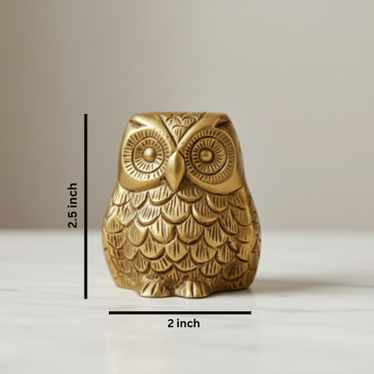 Brass owl