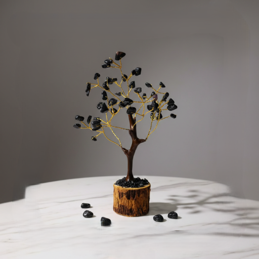 Black Tourmaline Crystal tree