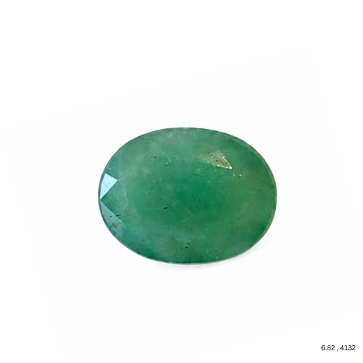 6.82 Carat Panna Grade A+