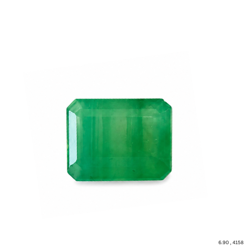 6.90 Carat Panna Grade A+
