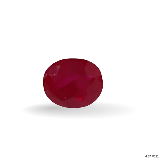 3.37 CARAT RUBY (GRADE B)