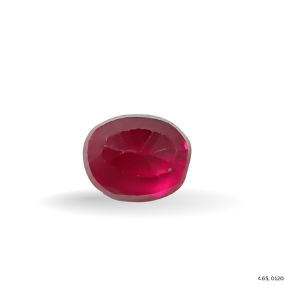 4.65  CARAT RUBY (GRADE B)