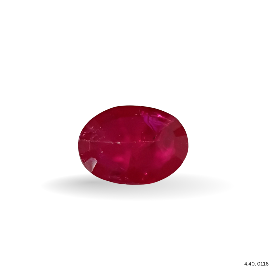 4.40 CARAT RUBY (GRADE B)