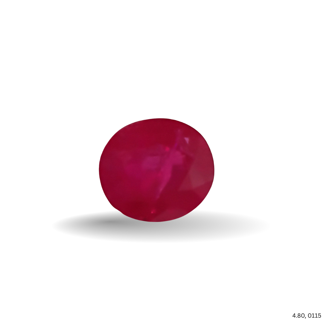 4.80 CARAT RUBY (GRADE B)