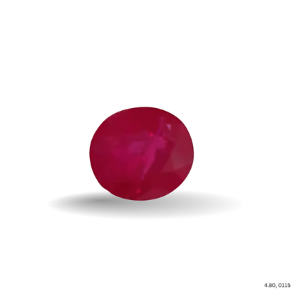 4.80 CARAT RUBY (GRADE B)