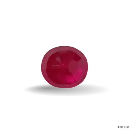 4.80 CARAT RUBY (GRADE B)