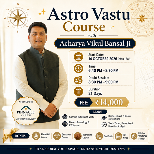 Astro Vastu Course