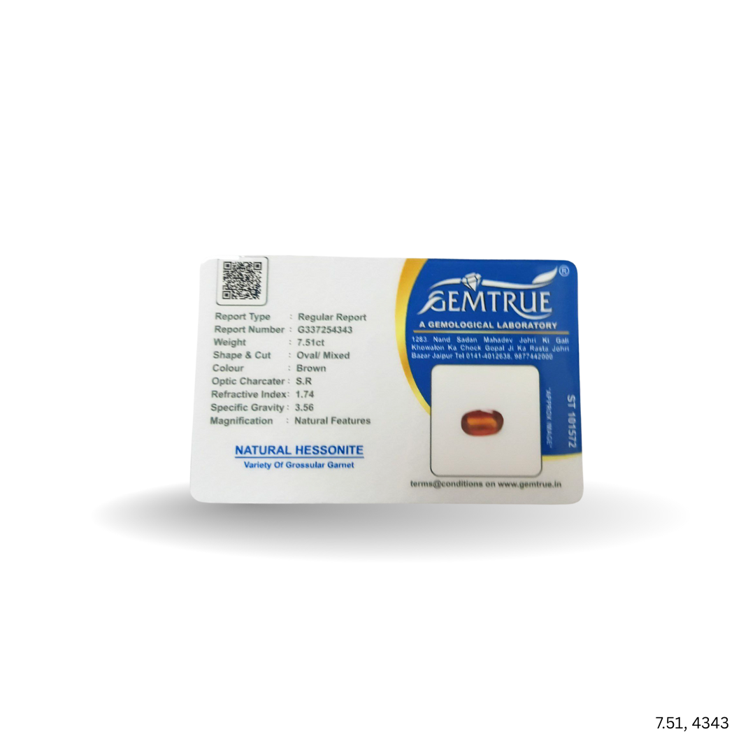 7.51 CARAT GOMEDA (GRADE A)