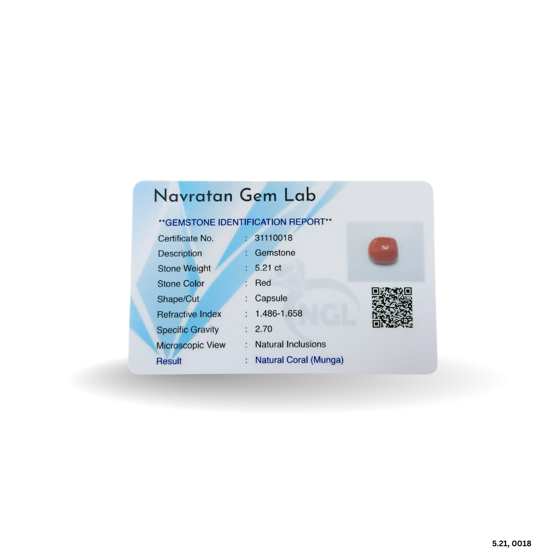 5.21 CARAT MOONGA (CAPSULE)