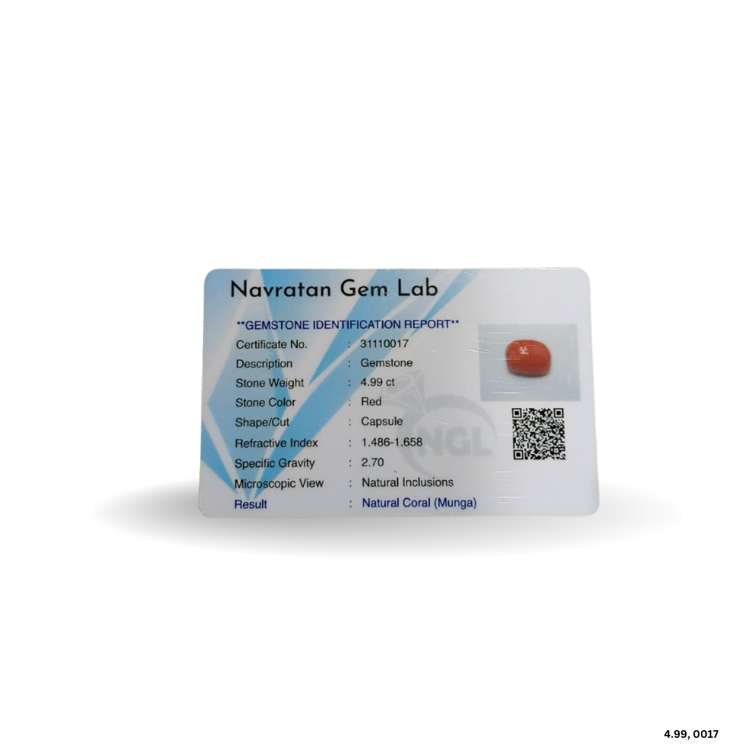 4.99 CARAT MOONGA (CAPSULE)