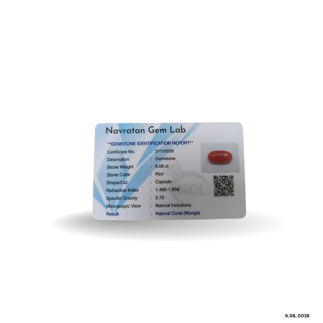 6.08 CARAT MOONGA (CAPSULE)