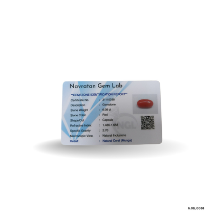 6.08 CARAT MOONGA (CAPSULE)