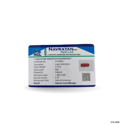 3.75 CARAT MOONGA (CAPSULE)