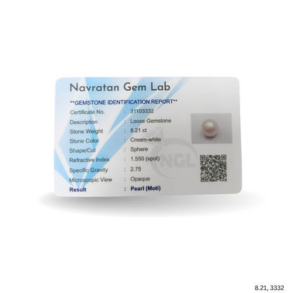 8.21 CARAT MOTI (GRADE A)