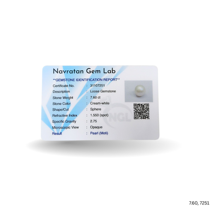 7.60 CARAT MOTI (GRADE A)