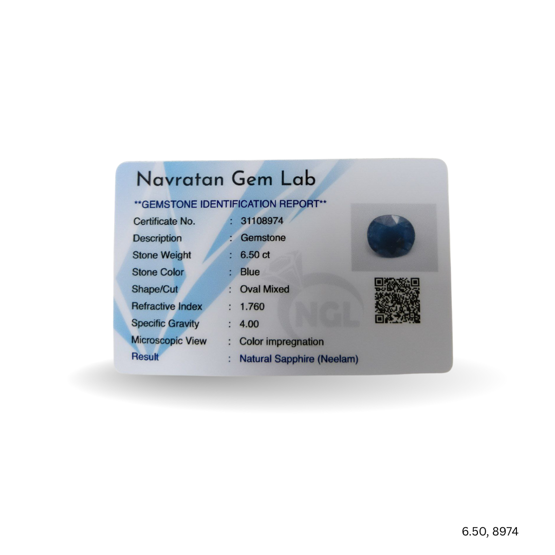 6.50 CARAT NEELAM (GRADE A)