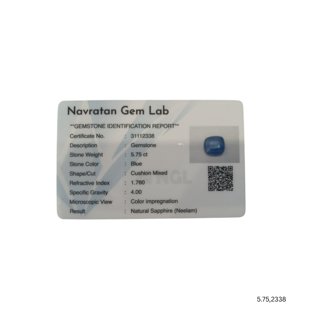5.75 CARAT NEELAM (GRADE A)
