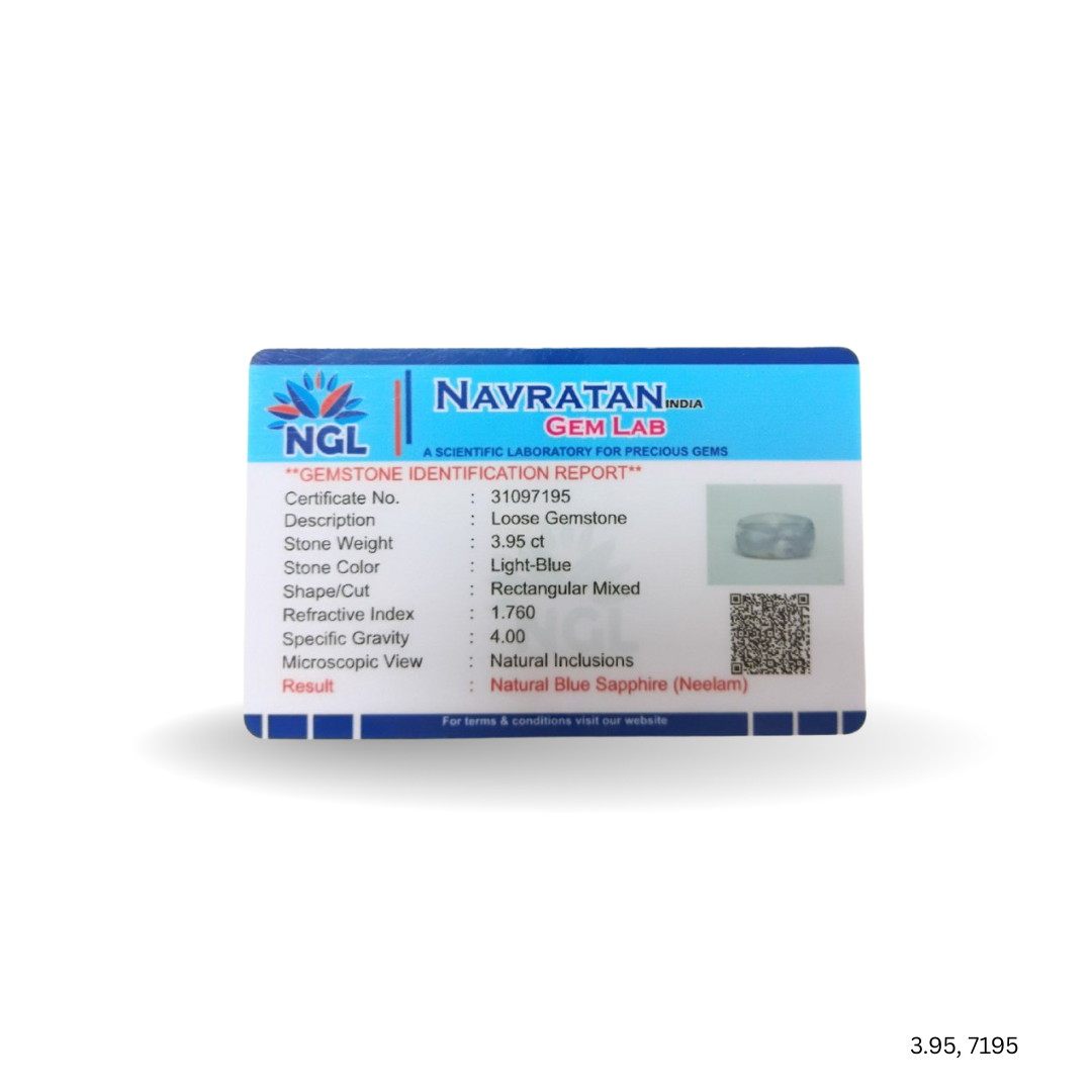3.95 CARAT NEELAM (GRADE A)