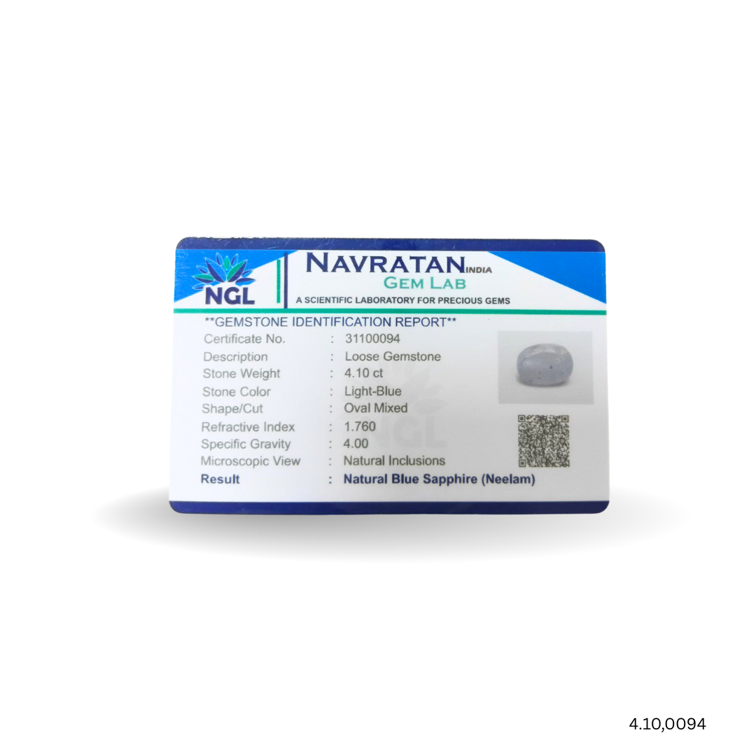 4.10 CARAT NEELAM (GRADE A)