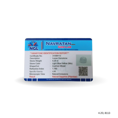 4.20 CARAT NEELAM (GRADE A)