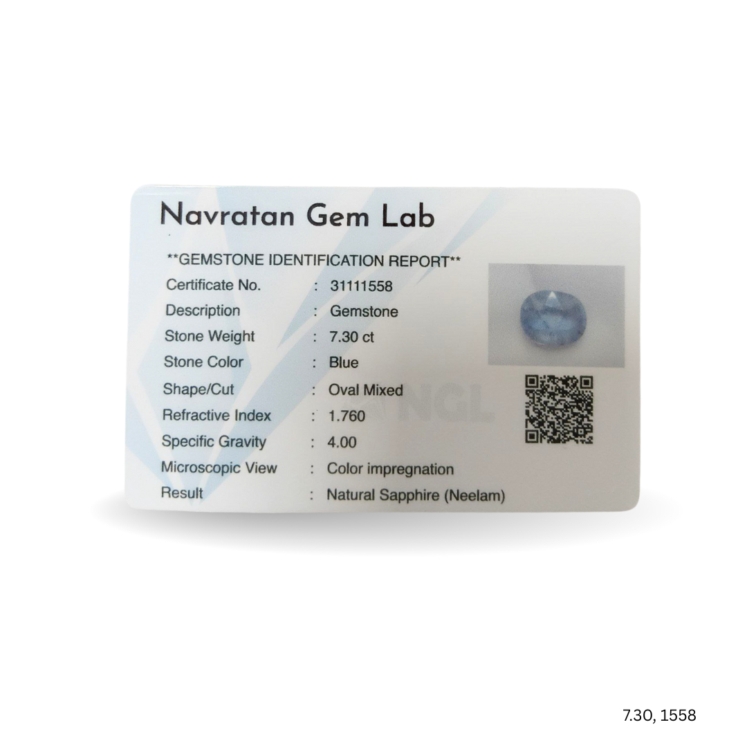 7.30 CARAT NEELAM (GRADE A)