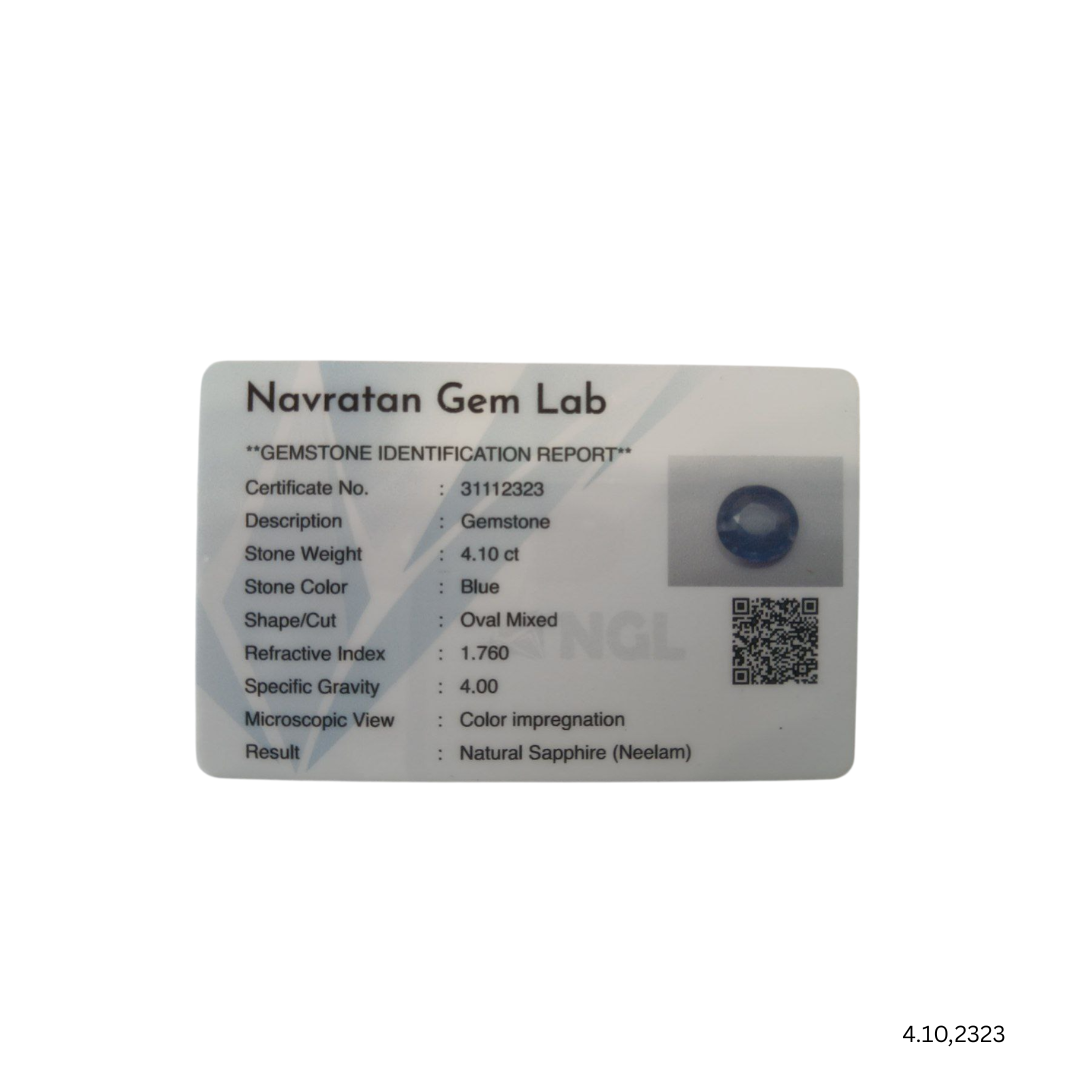 4.10 CARAT NEELAM (GRADE A)