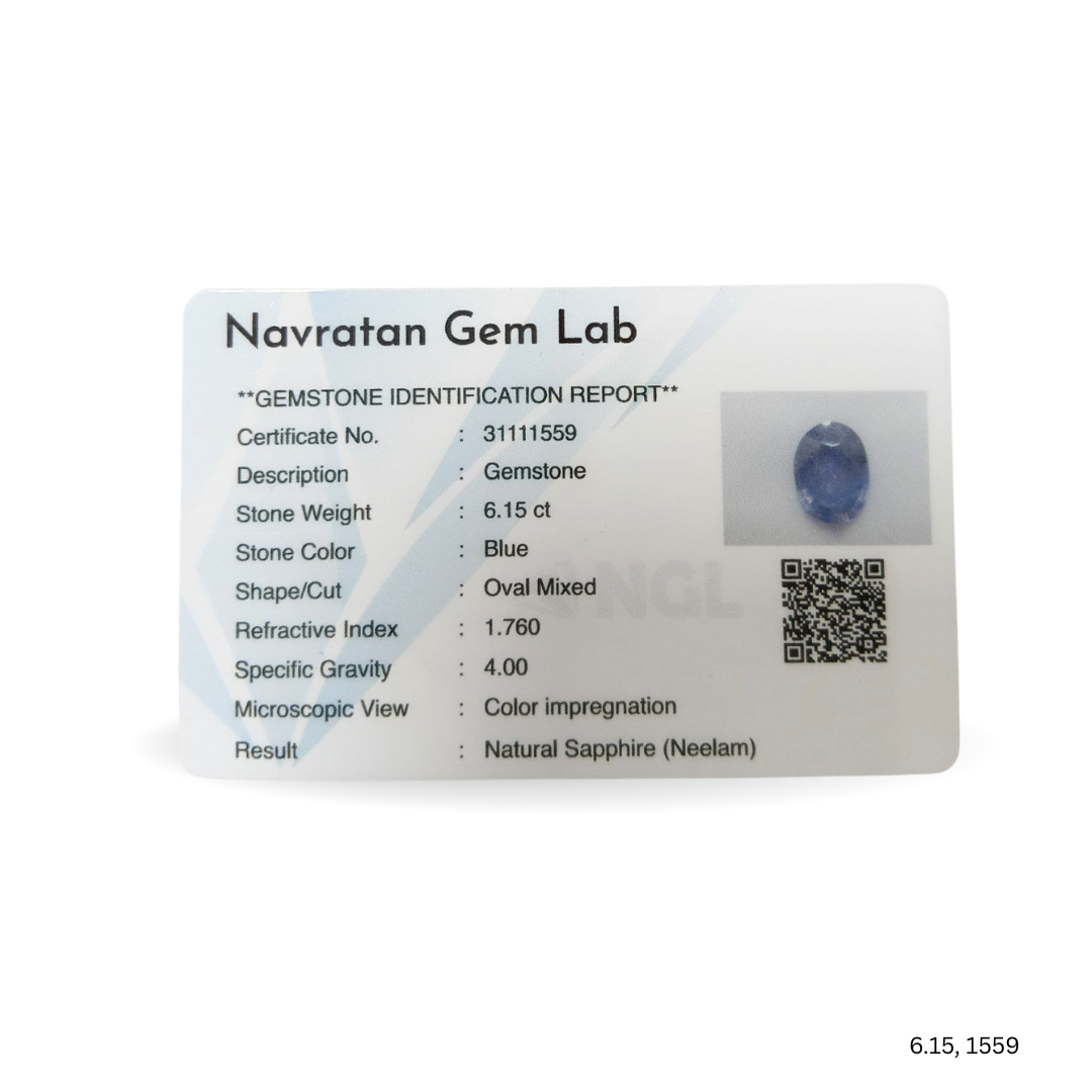 6.15 CARAT NEELAM (GRADE A)