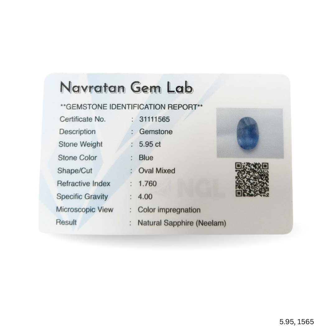 5.95 CARAT NELAM (GRADE A)