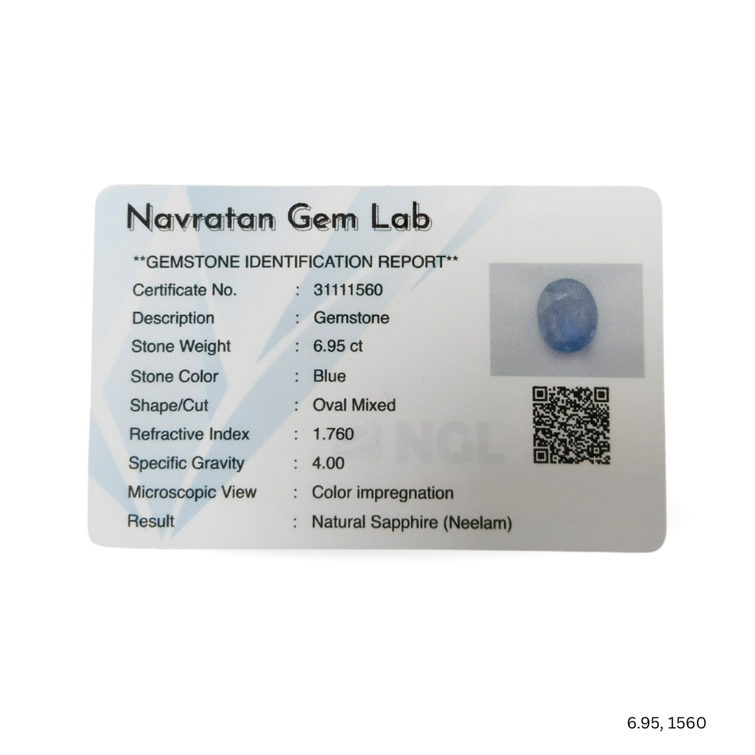 6.95 CARAT NEELAM (GRADE A)