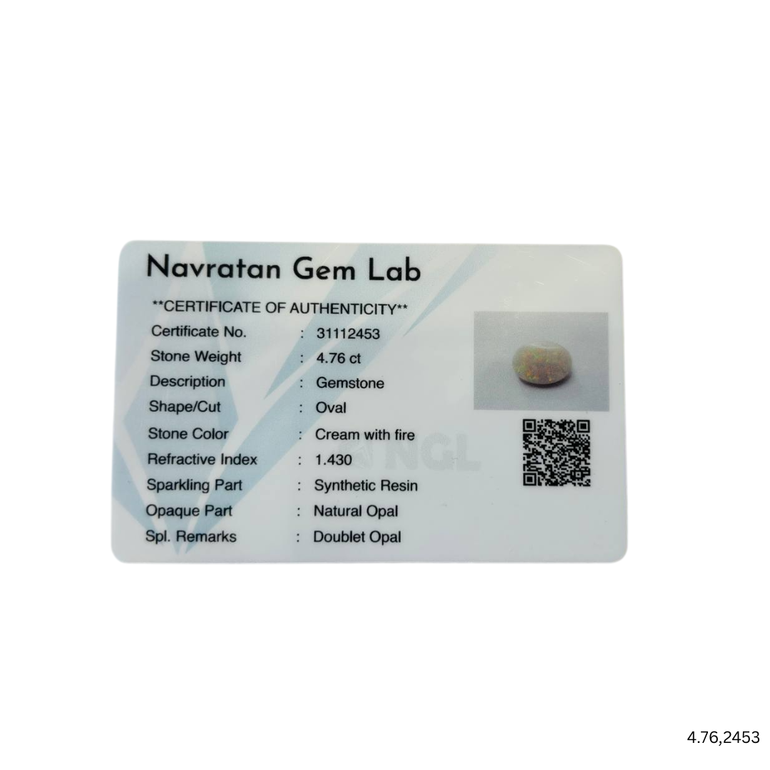 4.76 CARAT OPAL (GRADE A)