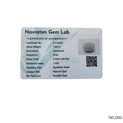 7.62 CARTA OPAL (GRADE A)