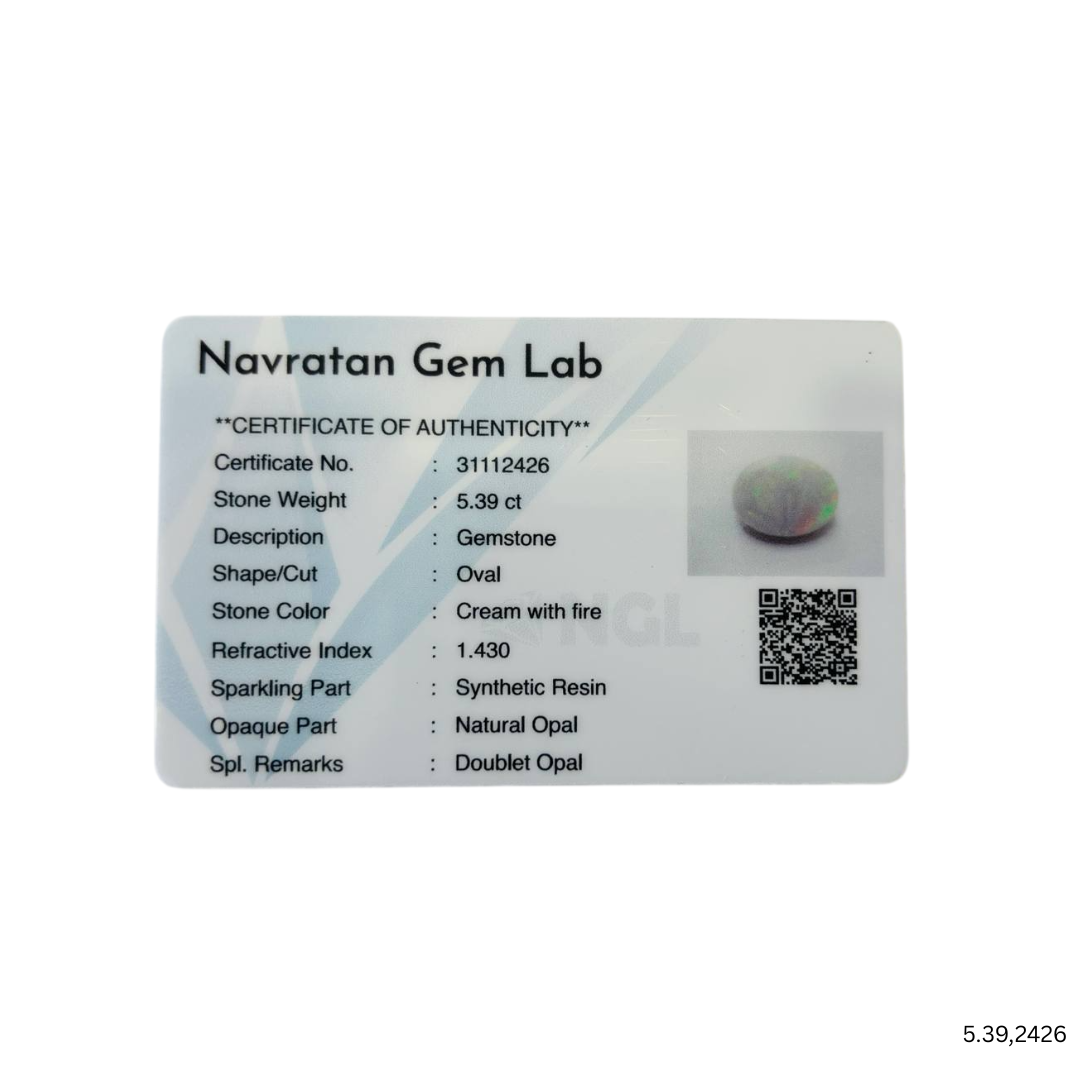 5.39 CARAT OPAL (GRADE A)