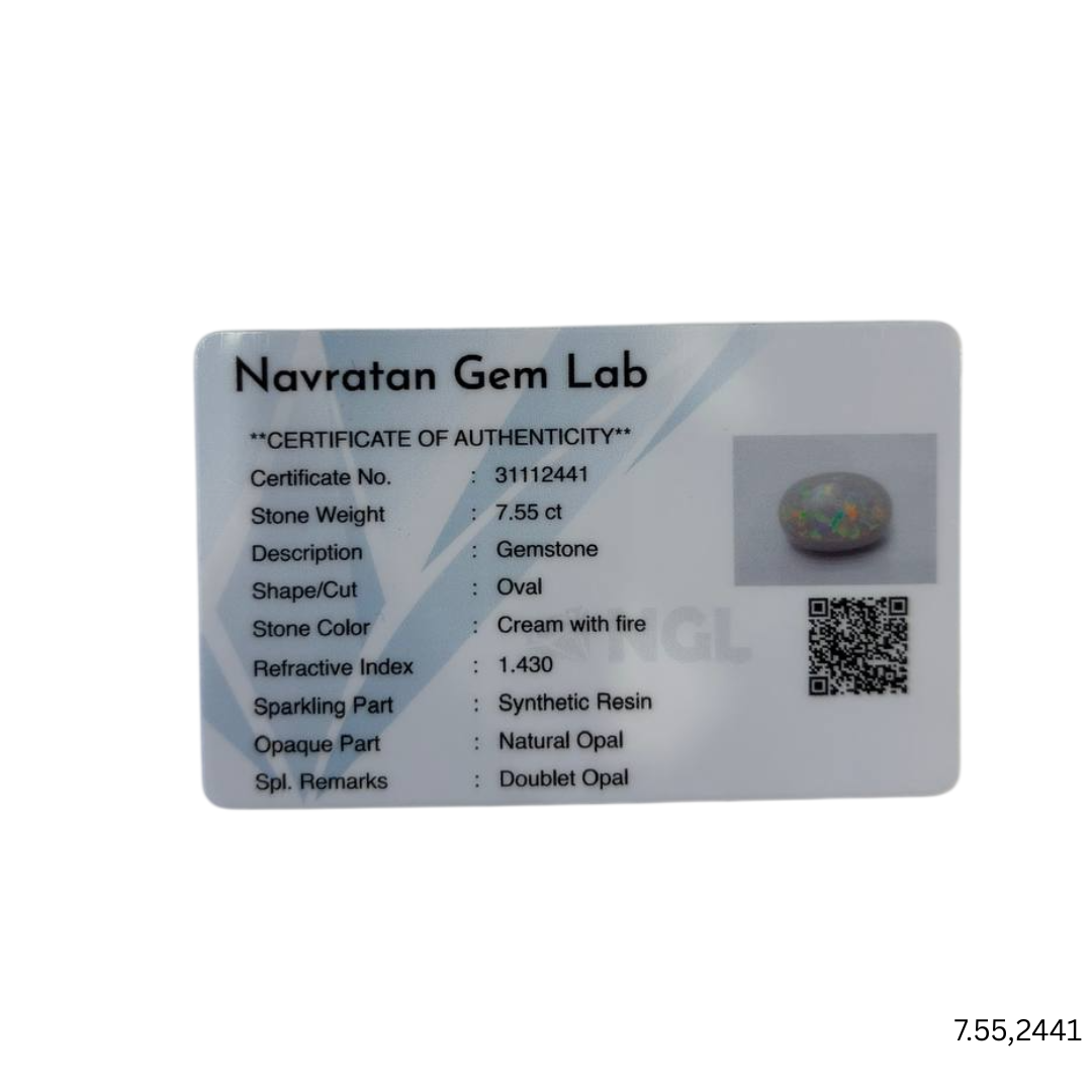 7.55 CARAT OPAL (GRADE A)