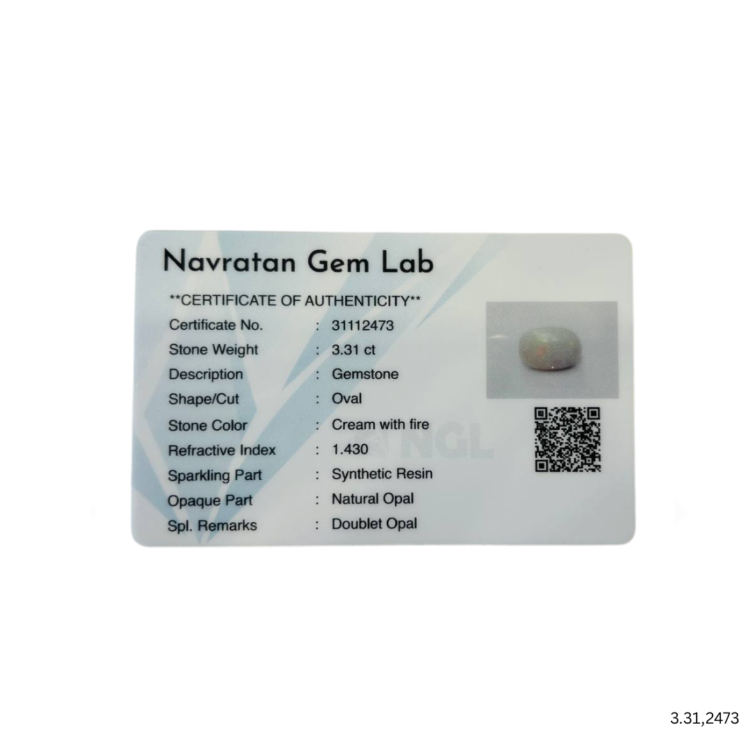 3.31 CARAT OPAL (GRADE A)