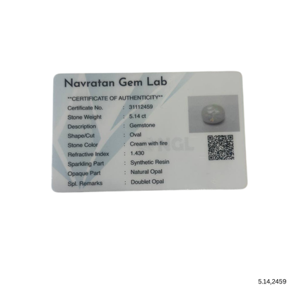 5.14 CARAT OPAL (GRADE A)